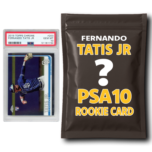 PSA 10 Graded Rookie Baseball Card Mystery Box - Fernando Tatis Jr