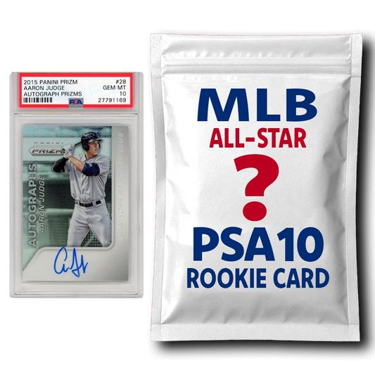 PSA 10 Graded MLB All-Star Baseball Rookie Card Mystery Pack